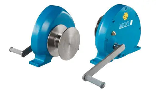 Pfaff Omega Manual Wire Rope Winch Pfaff Silberblau 