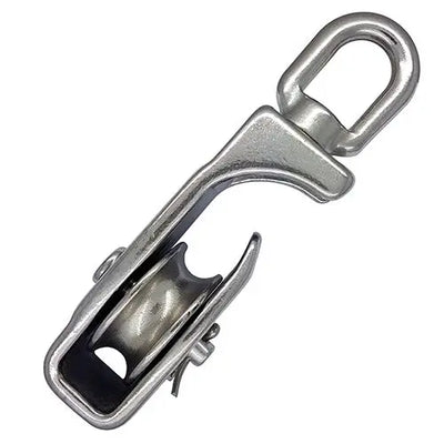 Stainless Steel Single Pulley Block with Open Side Stainlok Stainless Steel Products 