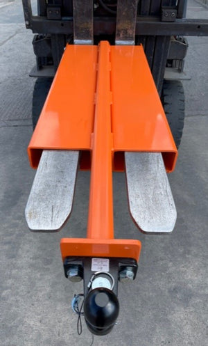 Fork-Mounted Push Hitch