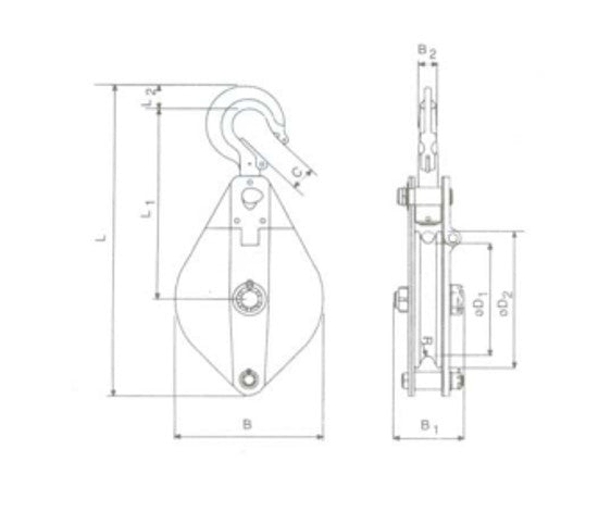 Yale PB Pulley Block Yale 