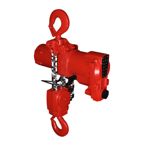 Red Rooster Hook Suspension 6 Tonne Air Hoist