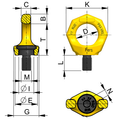 RUD PSA Starpoint Metric Thread RUD 