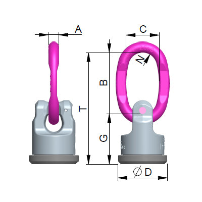 RUD WPP-B Powerpoint Ring Connection RUD 
