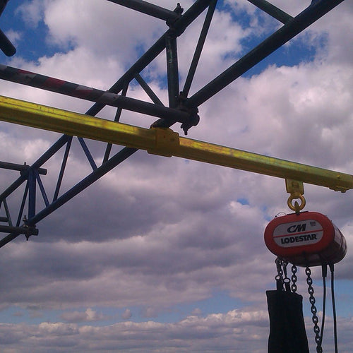 Scaffold Runway System For Hoists
