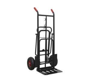 Sealey Heavy-Duty 3-in-1 Sack Truck with PU Tyres 300kg