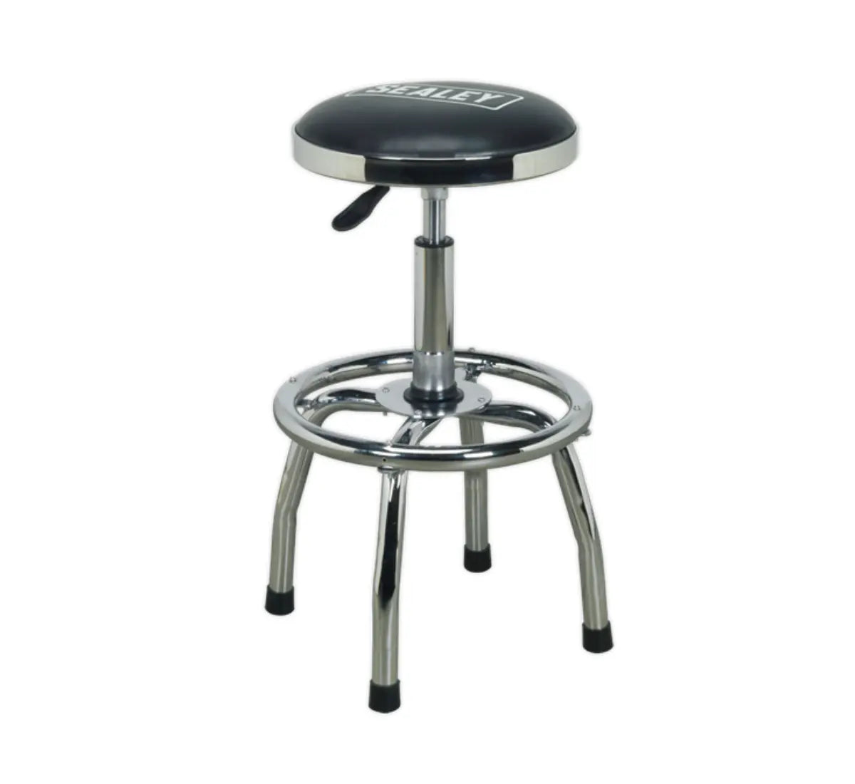 Sealey Pneumatic Workshop Stool with Height Adjustable Swivel Seat Sealey 