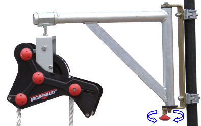 Securepulley With Swivel, Straight Bracket & Kit Bag