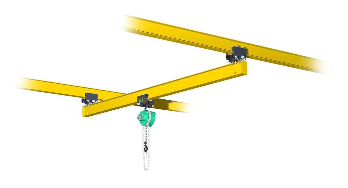 PRD Push Travel Trolleys (Articulating) Set of 2 LES - Lifting Equipment Store 