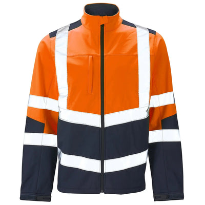 Supertouch Hi Vis 2 Tone Softshell Jacket Supertouch 