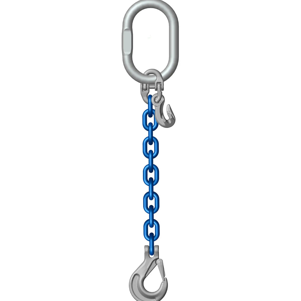 Grade 10 1 Leg 7mm Chain Slings 1.90 Tonne