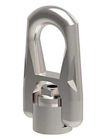 Stainless Steel Double Swivel Lifting Ring Female
