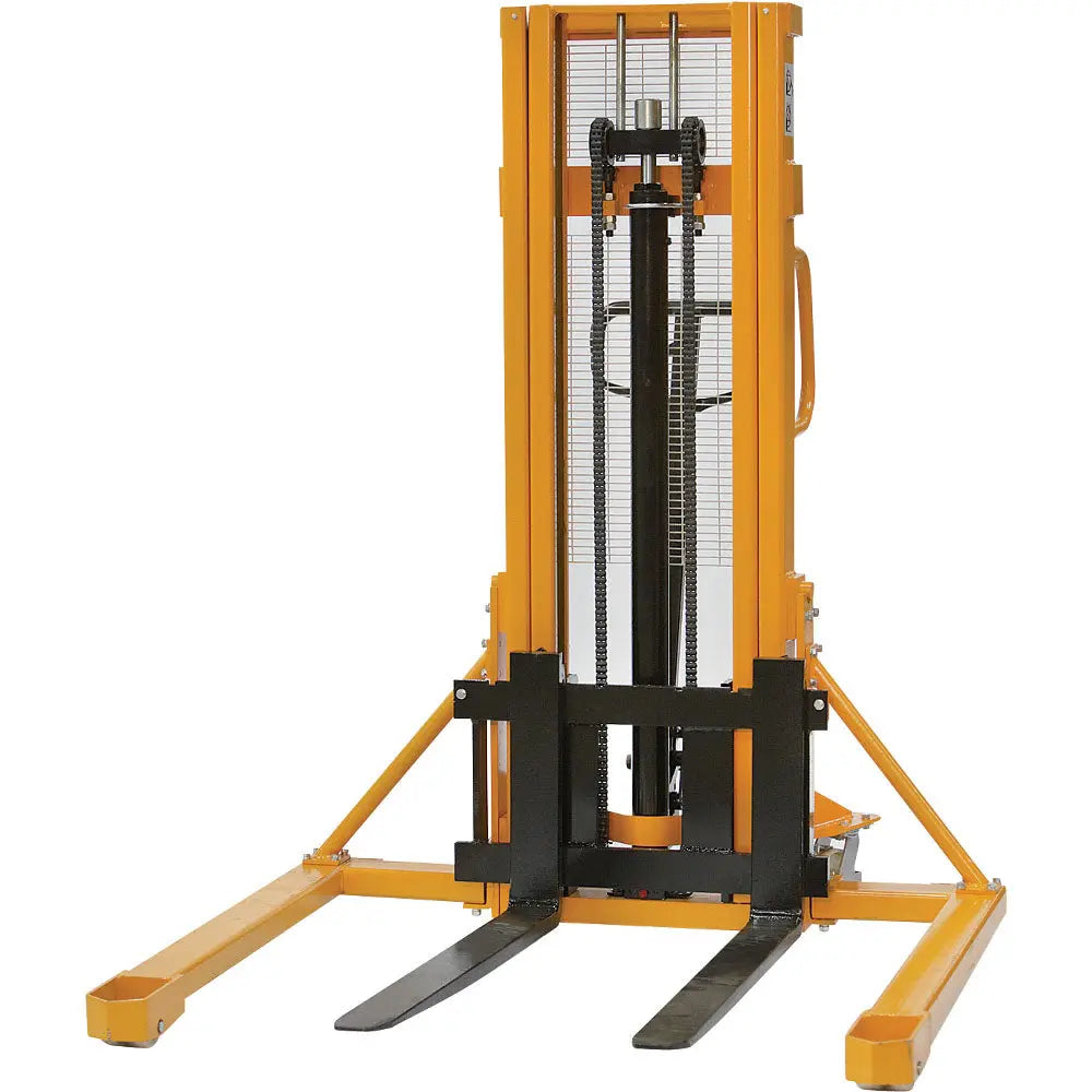 Hydraulic Straddle Pallet Stacker Truck LES - Lifting Equipment Store 
