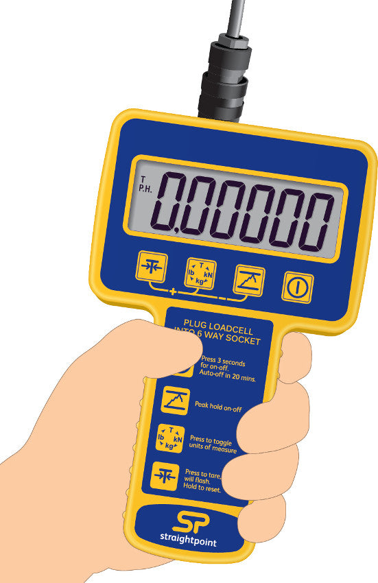 Straightpoint Wireless And Cabled Digital Display HHP Straightpoint 