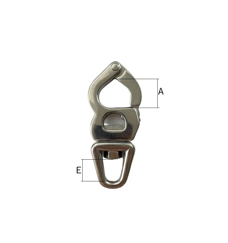 Stainless Steel Swivel Boat Shackle Stainlok Stainless Steel Products 