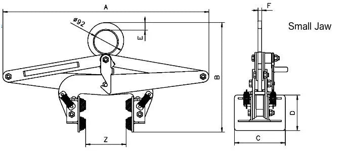 Camlok TBG/TST Block Grabs Camlok 