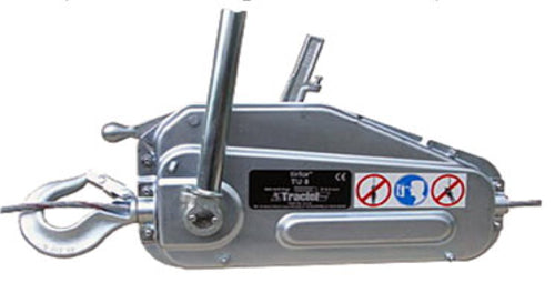 Tractel Tirfor® TU Series Wire Rope Cable Puller
