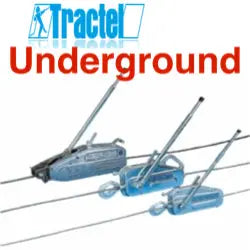 Tractel Tirftor TU Wire Rope Cable Puller For Use Underground Tractel 