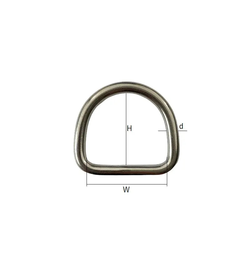 Stainless Steel Welded Dee Ring Stainlok Stainless Steel Products 