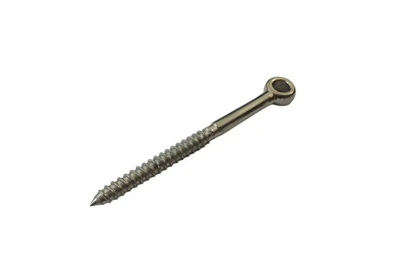 Stainless Steel Wood screw Eye Bolt with Small Eye Stainlok Stainless Steel Products 