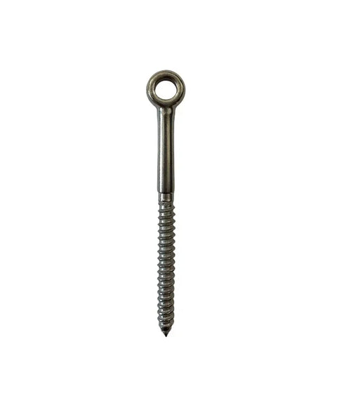 Stainless Steel Wood screw Eye Bolt with Small Eye