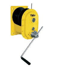 Pfaff MWS Wall Mounted Wire Rope Winch Pfaff Silberblau 