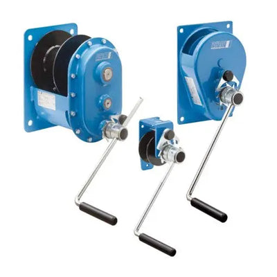 Pfaff MWS Wall Mounted Wire Rope Winch Pfaff Silberblau 