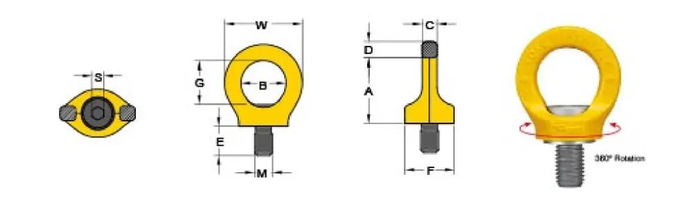 YOKE PSA Type 281 Anchor Point Yoke 