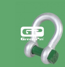 green pin logo on LES
