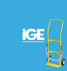 IGE logo on lifting equipment store