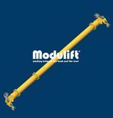 modulift brand logo on lifting equipment store